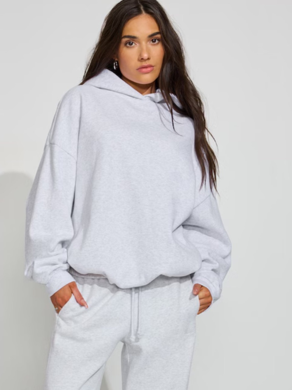 Garage UltraFleece Grey Pullover Hoodie Sweatshirt NWT Size L/XL